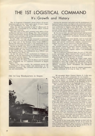 HQ 1st Logistical Command