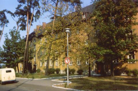 55th Engineer Company PB-Barracks Front View-Karlsruhe Germany 1966