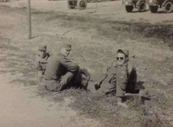Dad and friends