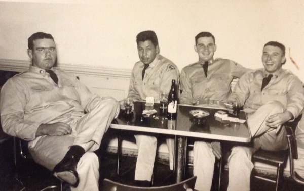 Dad and friends
