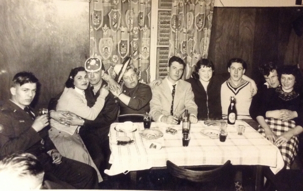 Dad and friends