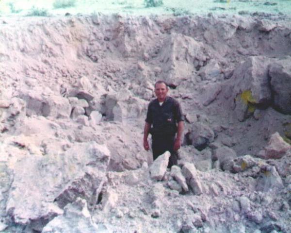 crater with no warhead