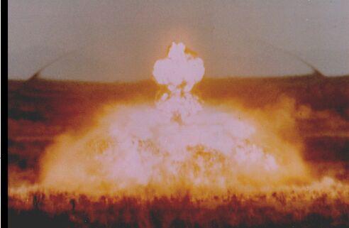 HE ground burst