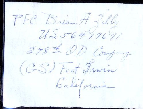 PFC Brian Z. Zilly