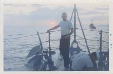 South China Sea Sunset 1968