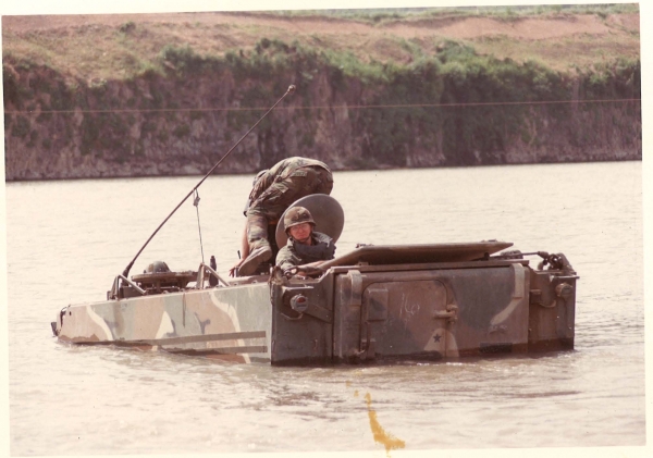 Predip M113, Imjin Gang, ROK, 1985