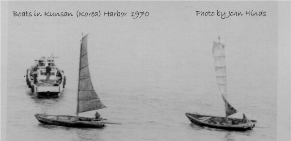 Kunsan harbor boats