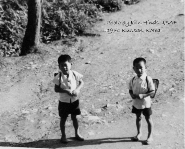 Korean school kids.