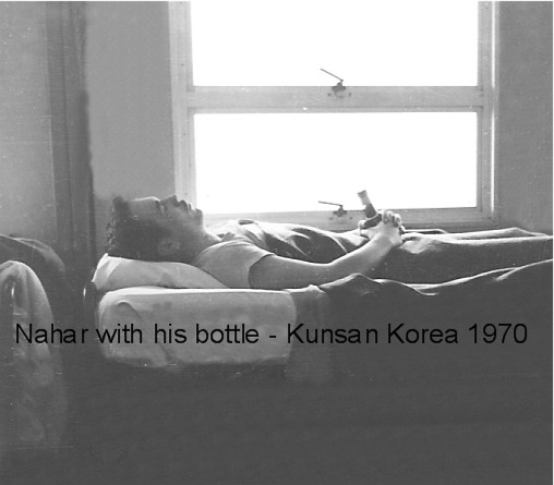 Asleep with his bottle