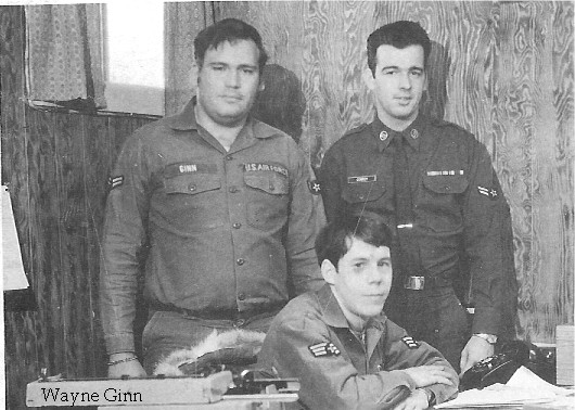 A1C Wayne Ginn on left