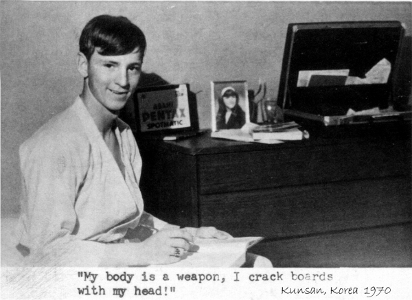 My body is a weapon!