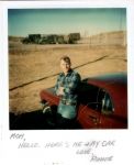 Outside barracks 1977