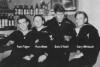 Ron Filger, Ron West, Robert O'Neill & Gary Whitcutt in Paradise Alley, Sasebo - Mar. 1968