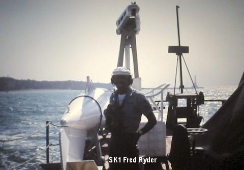 SK1 Fred Ryder at Sea Detail