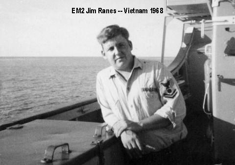 EM2 Jim Ranes, Vietnam - 1968