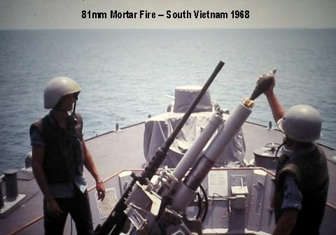81mm Mortar Fire, Vietnam - 1968