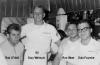 Robert O'Neill, Gary Whitcutt, Ron West & Dale Fournier in Paradise Alley, Sasebo - Sept. 1968