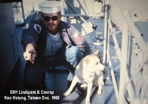 SM1 Lindquist & Casrep on the bridge