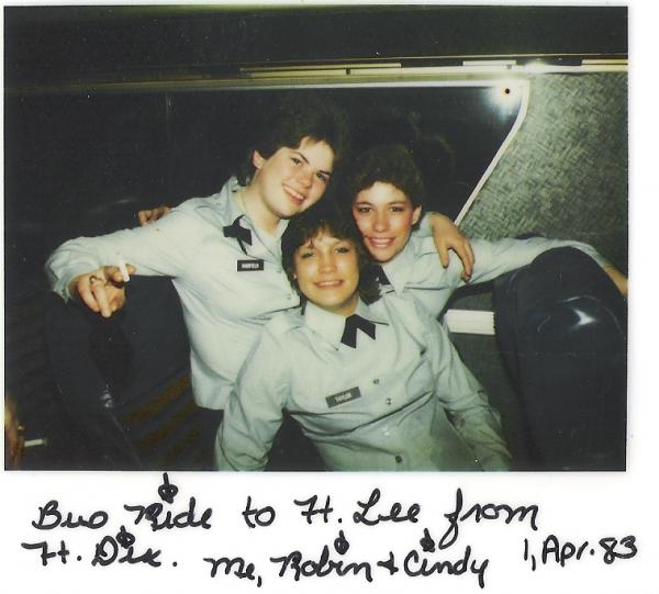 Bus ride to FT Lee,VA