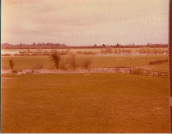 outside the dorm on croughton
