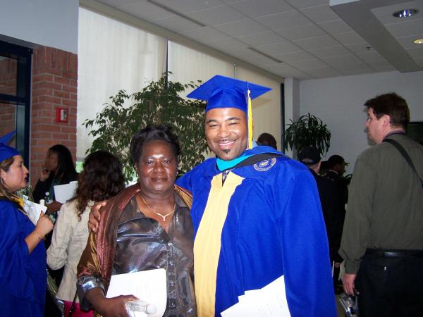 Mom and I