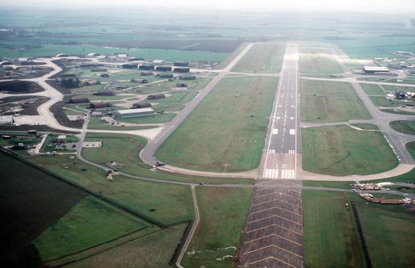 RAF Alconbury Air Field View