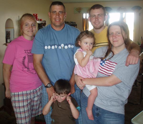 Me & all 5 of my children.