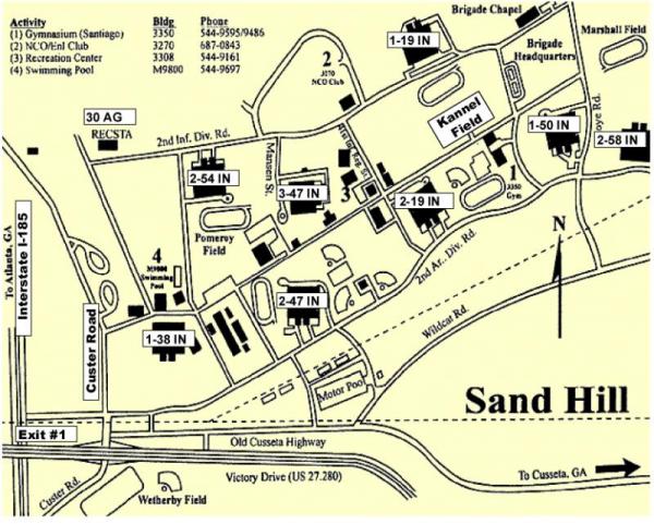 Fort Benning Map Sand Hill Brandon Traister - Fort Benning - Sand Hill | Gi Search