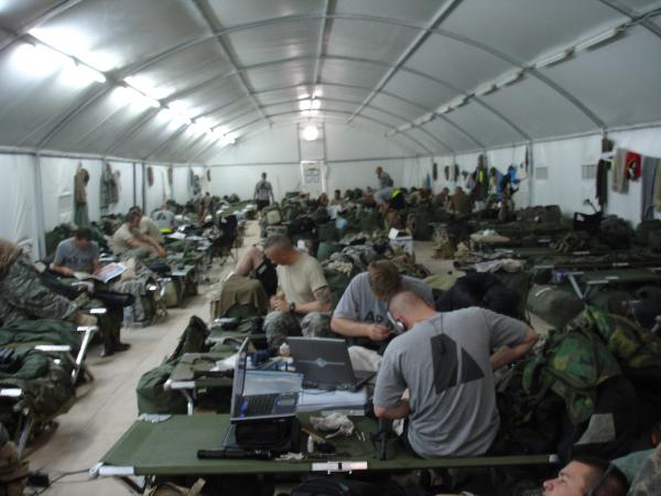 Inside the Tent