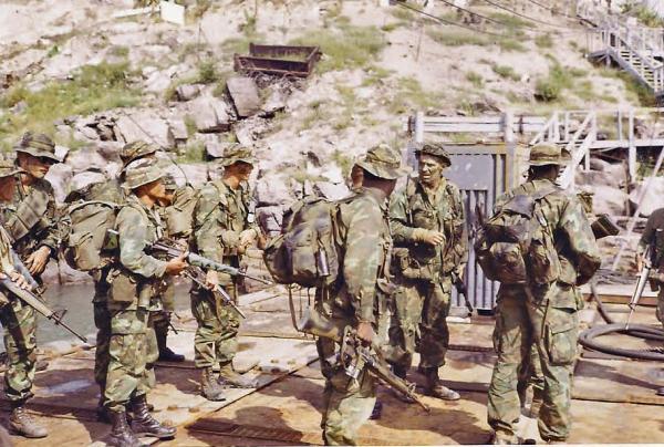 Recon Team Assembly on U4 Pier