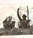 Me on left, Bro Lawrence Grant on right