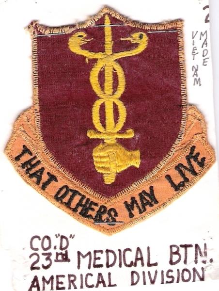 23rd MED UNIT PATCH