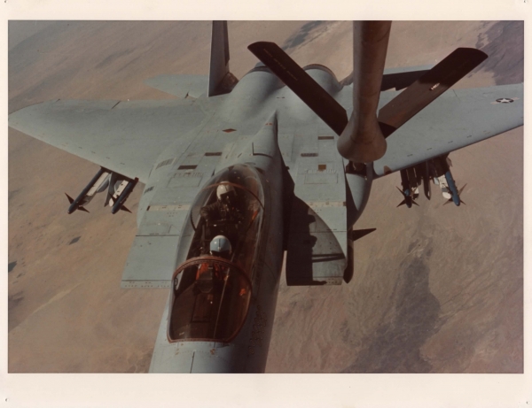 F-15 during test phase