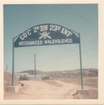 Camp Wilson Korea - C co, 2/23d Inf 2nd Inf Div